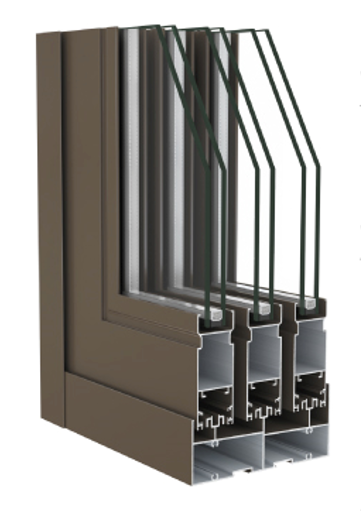 WTLM128 Ordinary Three Track Sliding Window