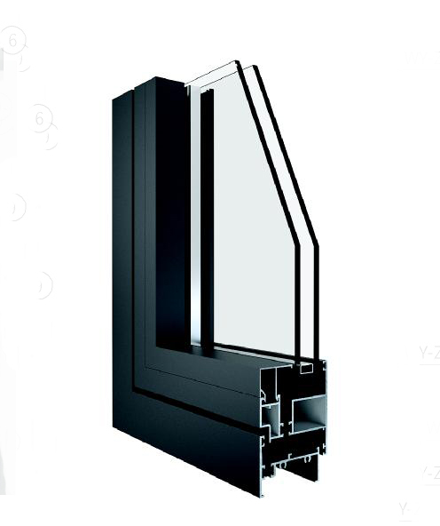 WY-ZJPC55 Glue Injection Thermal Break Outward Open Casement Window