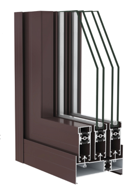 WY-GTC110 Thermal Break Three Track Sliding Window